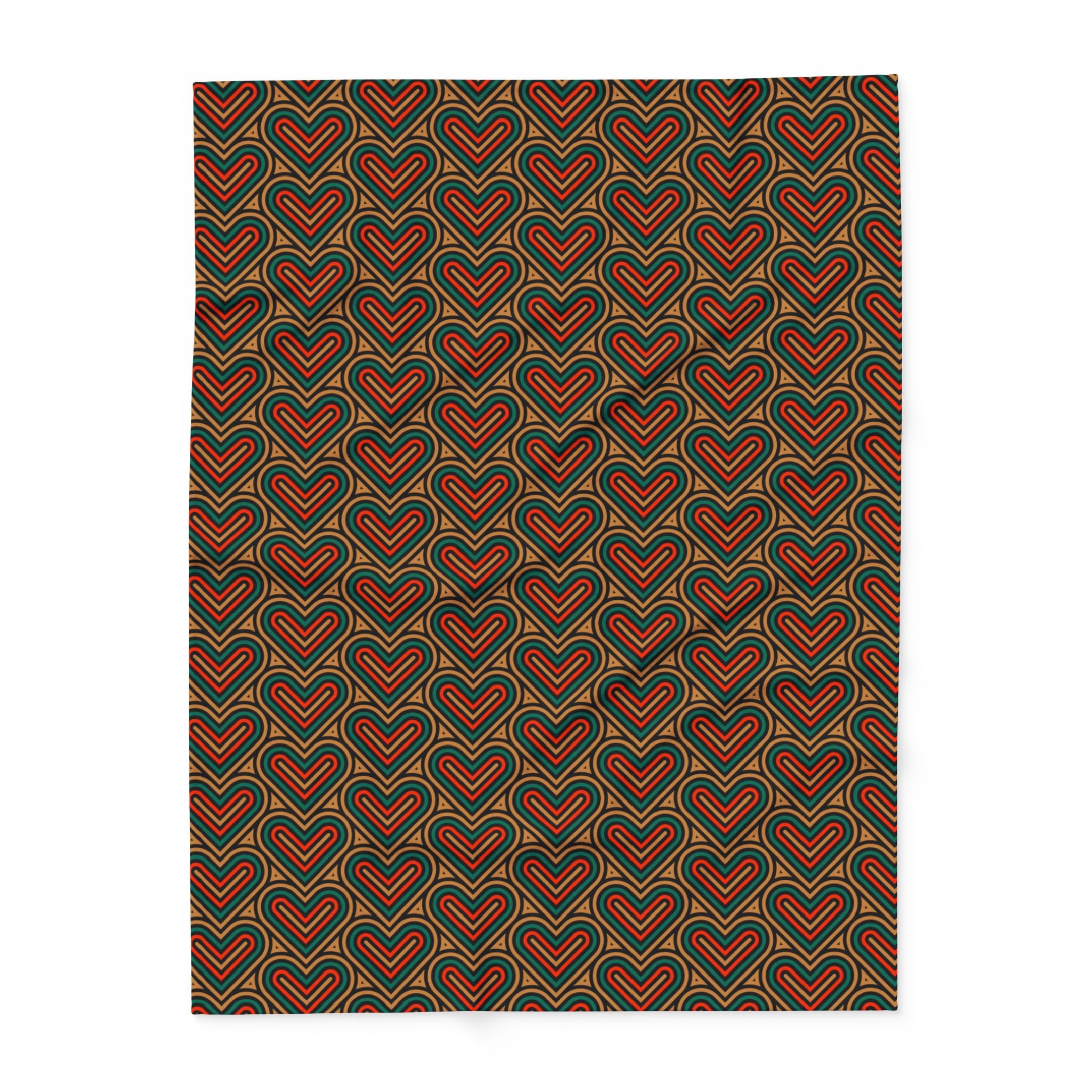 All Hearts kwanzaa Arctic Fleece Blanket | Cozy Home Décor for Stylish Comfort
