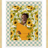 When Flower Bloom in the Sun Framed Art Print