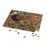 A Peaceful Place 500-Piece Puzzle: Tropical Beauty with Florals and Toucan