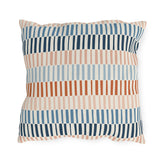 Striped Outdoor Pillows | Cozy Garden Decor | Boho Style Cushions | Patio Accessories | Nature Inspired Gift