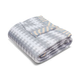 Cozy Modern Houndstooth Arctic Fleece Blanket | Cozy Home Décor for Stylish Comfort
