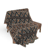 Block Print Woven Heritage Style Throw