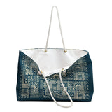Teal Weekender Bag, Tote for Beach Trips, Travel Bag, Gym Bag, Gift for Her, Summer Essentials