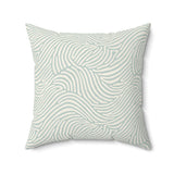 Blue Sea Glass Collection : Faux Suede Pillow