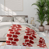 Hearts Aligned Arctic Fleece Blanket | Cozy Home Décor for Stylish Comfort