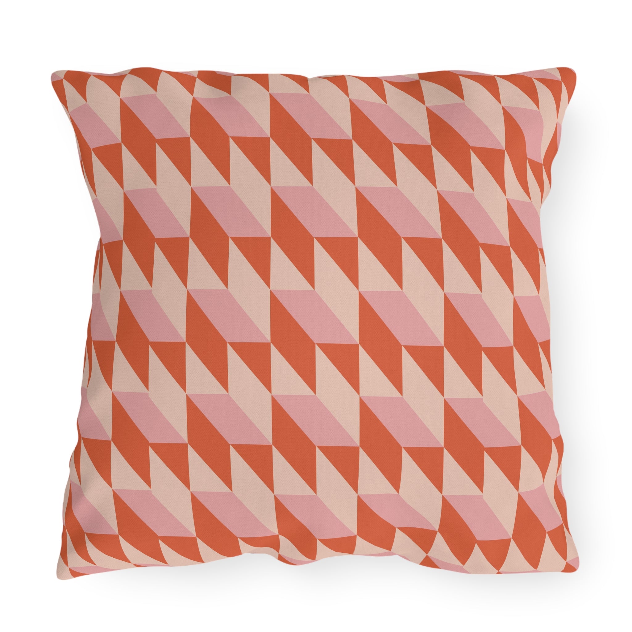 Retro Geometric Outdoor Pillows | Cozy Garden Decor | Boho Style Cushions | Patio Accessories | Nature Inspired Gift