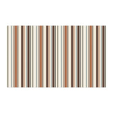 Brown Multi-Stripe | Designer fabric by the yard