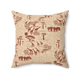 Savannah Sands: Faux Suede Pillow