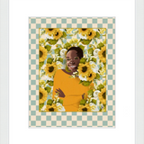When Flower Bloom in the Sun Framed Art Print