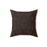 Abstract Geometric Throw Pillow, Modern Neutral Grid Accent Cushion for Sophisticated Home Decor