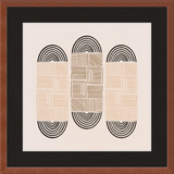Cartouche Framed Art Print