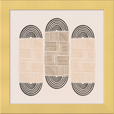 Cartouche Framed Art Print