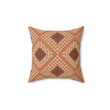 Egyptian Revival Heron Throw Pillow, Modern Diaspora Art Decor, Luxe Patterned Cushion for Elegant Living Rooms