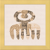Cartouche Framed Art Print