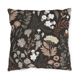 Botanical & Striped Outdoor Pillows | Cozy Garden Decor | Boho Style Cushions | Patio Accessories | Nature Inspired Gift