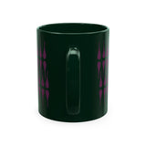 Drops Ceramic Mug — Ivory Coffee Cup