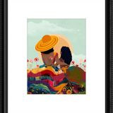Sunday Customizable Framed Art Print
