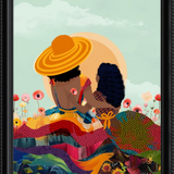 Sunday Customizable Framed Art Print