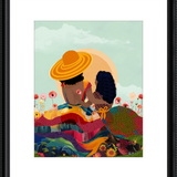 Sunday Customizable Framed Art Print