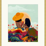 Sunday Customizable Framed Art Print