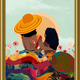 Sunday Customizable Framed Art Print