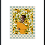 When Flower Bloom in the Sun Framed Art Print
