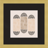 Cartouche Framed Art Print