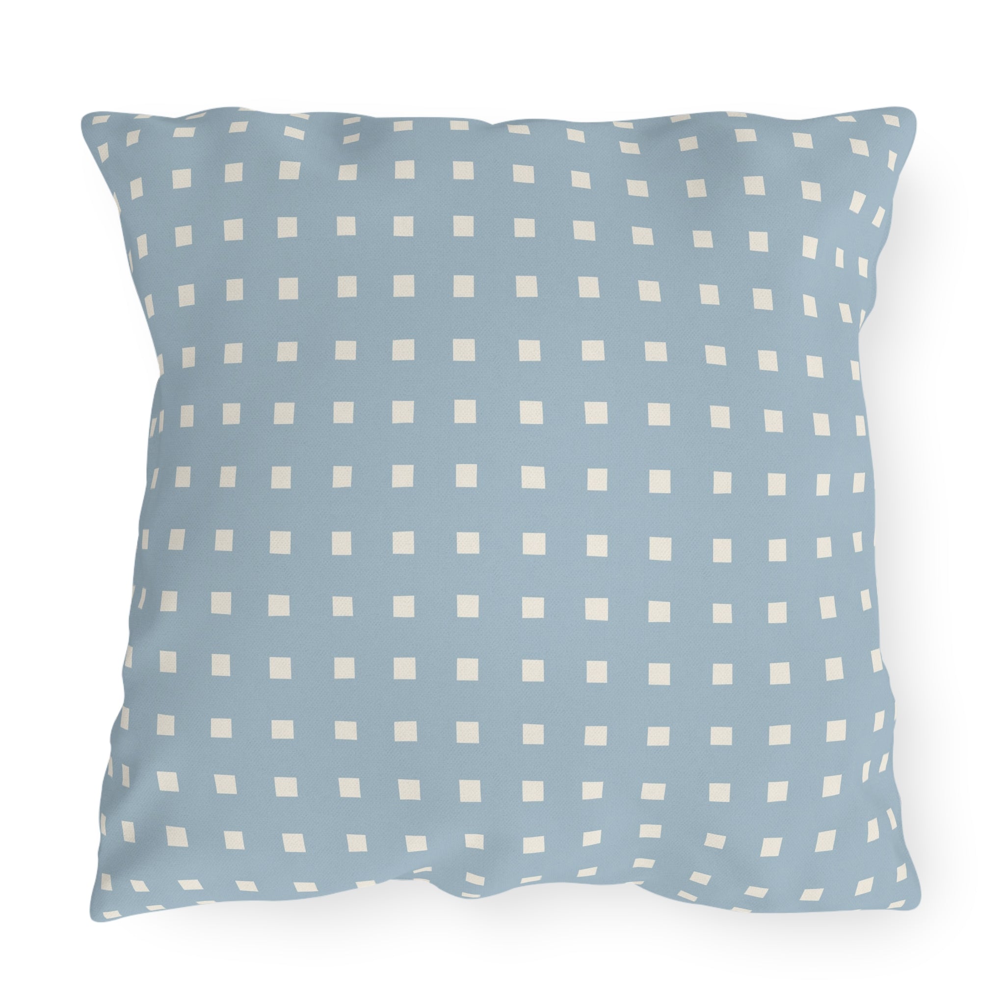 Square Dots Outdoor Pillows | Cozy Garden Decor | Boho Style Cushions | Patio Accessories | Nature Inspired Gift