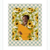 When Flower Bloom in the Sun Framed Art Print