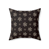 Egyptian Revival Heron Throw Pillow, Modern Diaspora Art Decor, Luxe Patterned Cushion for Elegant Living Rooms