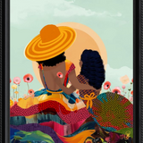 Sunday Giclee Art Custom Print