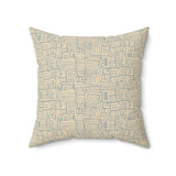 Sea Glass Collection: Poly Square Pillow