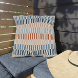 Striped Outdoor Pillows | Cozy Garden Decor | Boho Style Cushions | Patio Accessories | Nature Inspired Gift