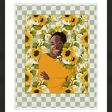 When Flower Bloom in the Sun Framed Art Print