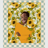 When Flower Bloom in the Sun Framed Art Print