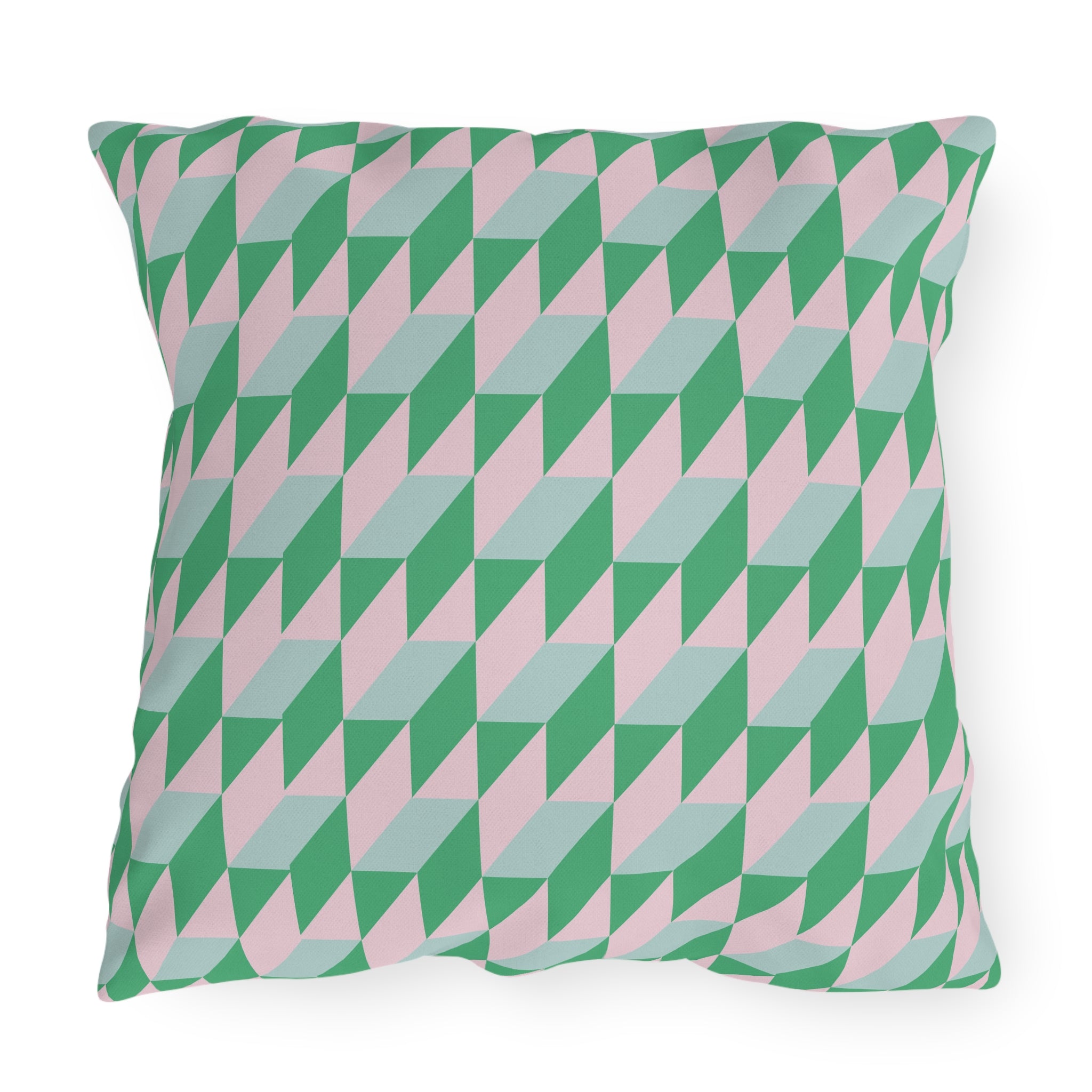 Retro Geometric Outdoor Pillows | Cozy Garden Decor | Boho Style Cushions | Patio Accessories | Nature Inspired Gift