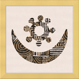 Cartouche Framed Art Print
