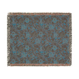 Protea Print Woven Heritage Style Throw