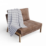 Cozy Modern Houndstooth Arctic Fleece Blanket | Cozy Home Décor for Stylish Comfort