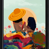 Sunday Customizable Framed Art Print