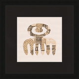 Cartouche Framed Art Print