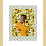 When Flower Bloom in the Sun Framed Art Print