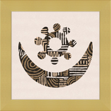 Cartouche Framed Art Print
