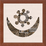 Cartouche Framed Art Print