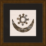Cartouche Framed Art Print