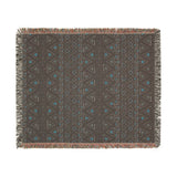 Block Print Woven Heritage Style Throw