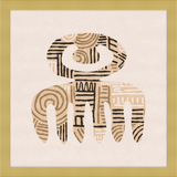 Cartouche Framed Art Print