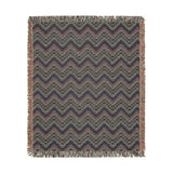 Cross Stitch Chevron Woven Heritage Style Throw