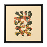 The Shape of Change Float Framed Matte Canvas Art