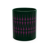 Drops Ceramic Mug — Ivory Coffee Cup